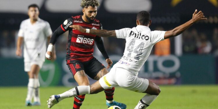Em clima de Libertadores, Flamengo encara Santos pelo Brasileirão