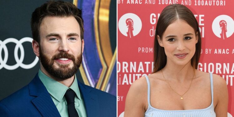 Chris Evans e da atriz Alba Baptista é confirmado