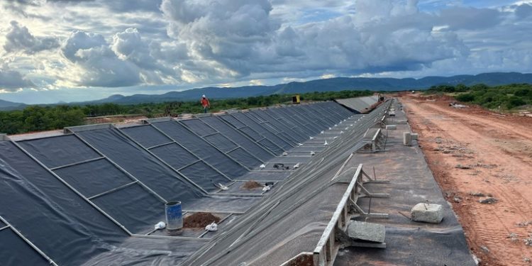 CE e PB: Obras do Ramal do Apodi avançam e já chegam a 72% de conclusão CE e PB: Obras do Ramal do Apodi avançam e já chegam a 72% de conclusão