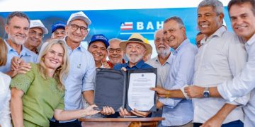 Com recursos do MIDR, Lula entrega adutora e obras hídricas na Bahia Com recursos do MIDR, Lula entrega adutora e obras hídricas na Bahia