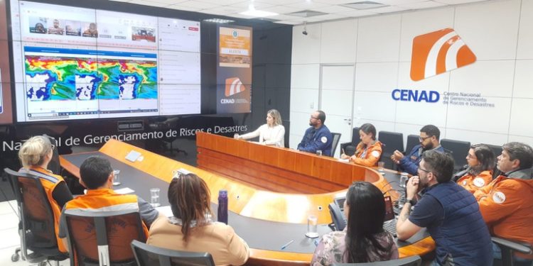 Defesa Civil Nacional coordena ações de preparação para chuvas intensas no litoral leste da região Nordeste Defesa Civil Nacional coordena ações de preparação para chuvas intensas no litoral leste da região Nordeste