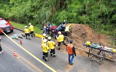 Blumenau (SC): moradores recebem alerta extremo de desastre durante simulação Blumenau (SC): moradores recebem alerta extremo de desastre durante simulação