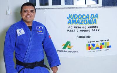 Banco da Amazônia investe em atletas da região e viabiliza ida de judoca veterano ao Mundial Banco da Amazônia investe em atletas da região e viabiliza ida de judoca veterano ao Mundial