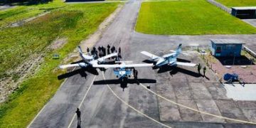 Governo Federal inspeciona aeronaves que vão mapear dois terços do RS