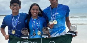 Atletas de RR conquistam medalhas na Copa Brasil de Águas Abertas, em Porto de Galinhas (PE) Atletas de RR conquistam medalhas na Copa Brasil de Águas Abertas, em Porto de Galinhas (PE)