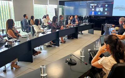 Brasil alinha agenda hídrica da COP30 ao Diálogo de Baku em reunião realizada no MIDR Brasil alinha agenda hídrica da COP30 ao Diálogo de Baku em reunião realizada no MIDR