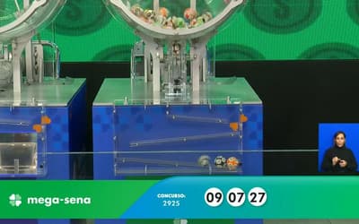 Mega-Sena 2924 hoje (09): Resultado e números; confira! Mega-Sena 2924 hoje (09): Resultado e números; confira!