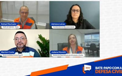 Primeiro plano nacional para melhorar a gestão de riscos de desastres é tema de debate Primeiro plano nacional para melhorar a gestão de riscos de desastres é tema de debate