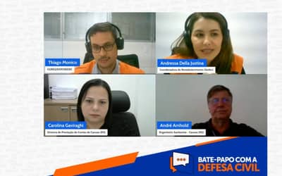 Bate-Papo com a Defesa Civil detalha regras e boas práticas para limpeza urbana no pós-desastre Bate-Papo com a Defesa Civil detalha regras e boas práticas para limpeza urbana no pós-desastre