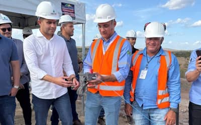 Obra do Canal do Sertão inicia nova etapa com execução de túnel em Alagoas Obra do Canal do Sertão inicia nova etapa com execução de túnel em Alagoas