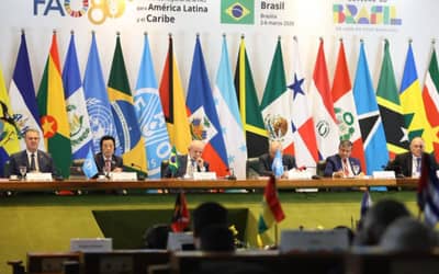 Ministro Fávaro destaca inovação e sustentabilidade agrícola na 39ª Conferência Regional da FAO Ministro Fávaro destaca inovação e sustentabilidade agrícola na 39ª Conferência Regional da FAO