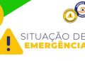 MIDR reconhece a situação de emergência em 89 cidades afetadas por desastres