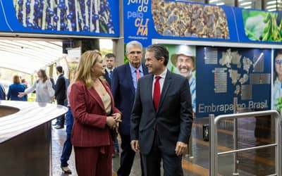 Novo ministro da Agricultura reforça compromisso com a Embrapa Novo ministro da Agricultura reforça compromisso com a Embrapa