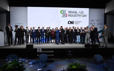 CNI premia lideranças que fortalecem integração entre Brasil e EUA CNI premia lideranças que fortalecem integração entre Brasil e EUA