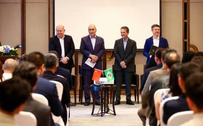 Comitiva brasileira inicia missão oficial do agronegócio na China Comitiva brasileira inicia missão oficial do agronegócio na China