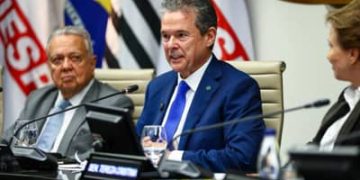 Ministro da Agricultura e Pecuária, André de Paula, debate crédito rural durante evento em São Paulo Ministro da Agricultura e Pecuária, André de Paula, debate crédito rural durante evento em São Paulo
