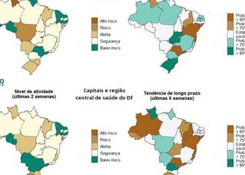 Fiocruz alerta para crescimento de casos graves de síndrome respiratória em AL, RR e SE Fiocruz alerta para crescimento de casos graves de síndrome respiratória em AL, RR e SE
